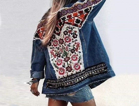 boho jacket φωτογραφία