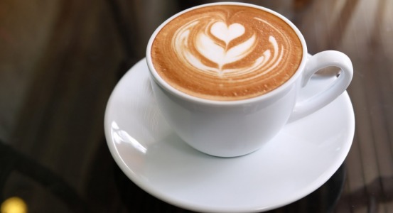 καπουτσίνο latte φωτογραφία