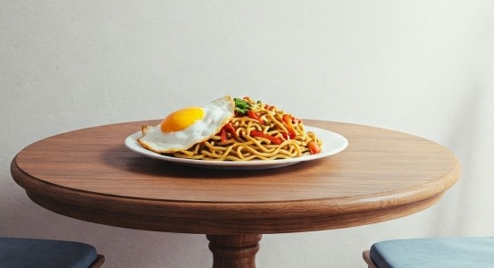 noodles αυγού φωτογραφία
