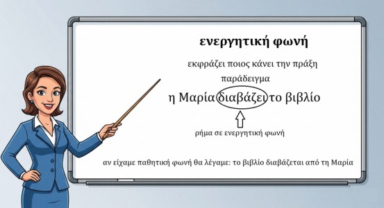 ενεργητική φωνή φωτογραφία