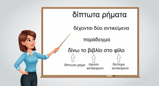 δίπτωτα ρήματα φωτογραφία