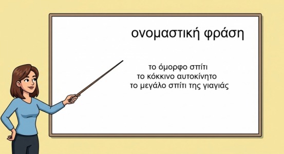 ονομαστική φράση φωτογραφία