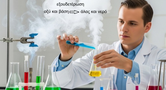 φωτογραφία για εξουδετέρωση (στη χημεία) εξουδετέρωση (στη χημεία) φωτογραφία